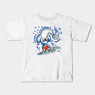 winter seal Kids T-Shirt